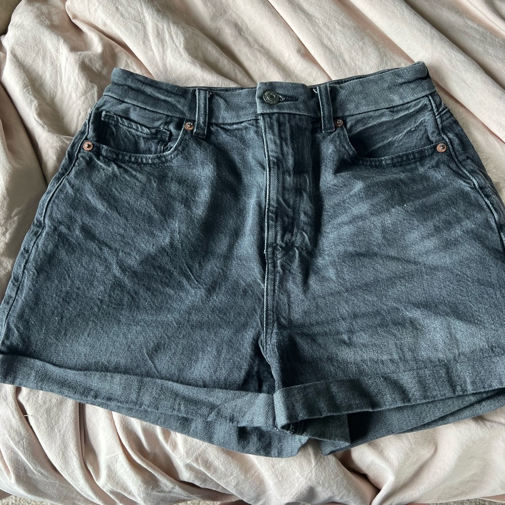 american eagle curvy jean shorts